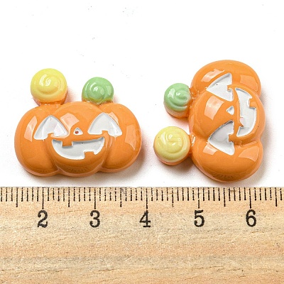 Halloween Opaque Resin Decoden Cabochons CRES-H002-02I-1