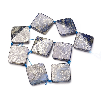 Natural Lapis Lazuli Beads Strands G-I194-32-1