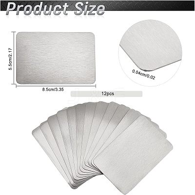 201 Stainless Steel Sheet DIY-WH0304-294-1