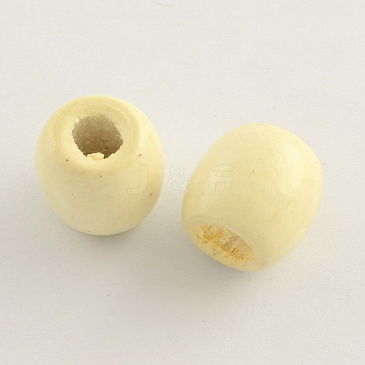 Dyed Natural Wood Beads X-WOOD-Q007-16mm-09-LF-1