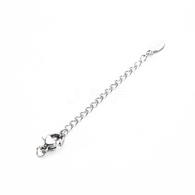 Tarnish Resistant 304 Stainless Steel Chain Extender STAS-N088-41P-1