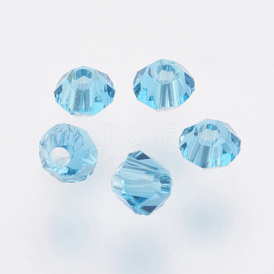 Imitation Austrian Crystal Beads SWAR-F022-3x3mm-243-1