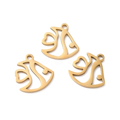 201 Stainless Steel Pendants LS-STAS-I199-D01-G-1
