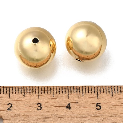 Rack Plating Brass Beads KK-K373-08G-G-1