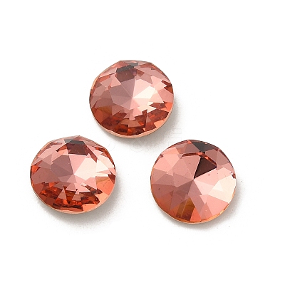 Glass Rhinestone Cabochons RGLA-P037-10B-D262-1