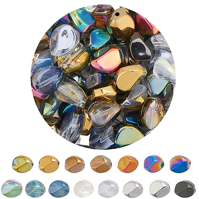 15 Sets 15 Colors Handmade Lampwork Beads LAMP-SC0001-52A-1