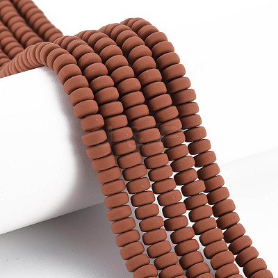 Handmade Polymer Clay Beads Strands CLAY-N008-136-1