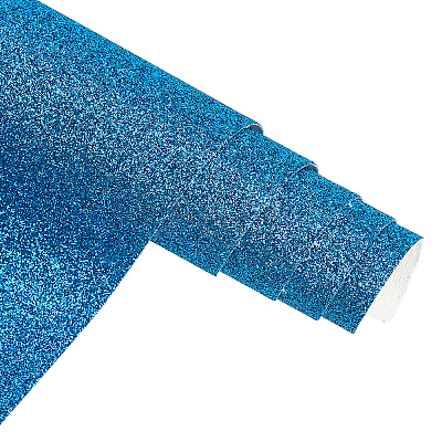 Paillette Imitation Leather Fabric DIY-WH0221-26C-1