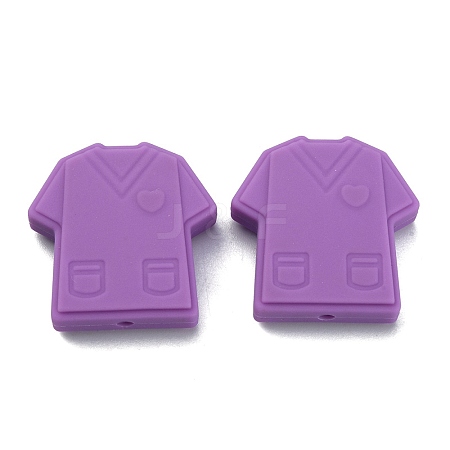 Food Grade Eco-Friendly Silicone Beads LS-FIND-WH0125-18C-1