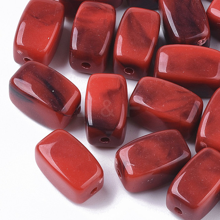 Acrylic Beads OACR-N130-016E-1