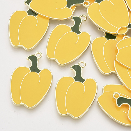 Alloy Enamel Pendants X-ENAM-N051-05A-1
