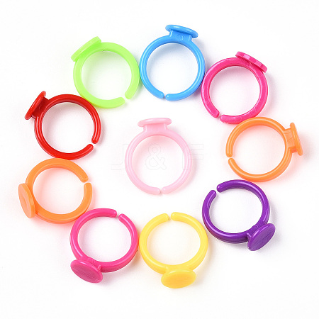 Adjustable Colorful Acrylic Ring Components X-SACR-R740-M-1