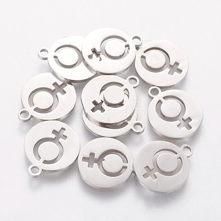 201 Stainless Steel Charms STAS-Q201-T096-1