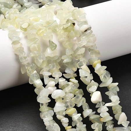 Natural New Jade Beads Strands G-P332-17-1