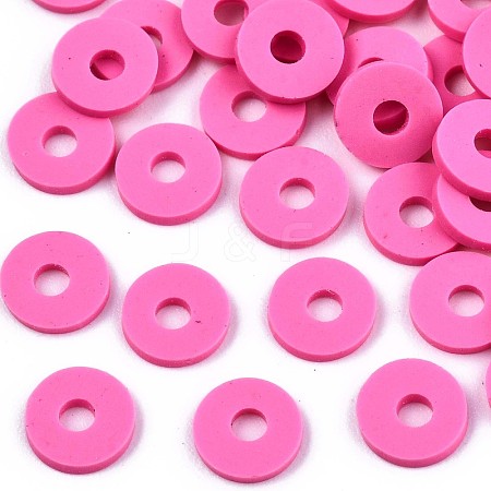 Handmade Polymer Clay Beads CLAY-Q251-4.0mm-57-1