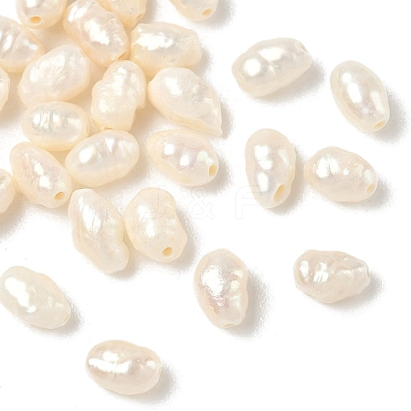 30Pcs Natural Cultured Freshwater Pearl Beads Strands PEAR-YW0001-51-1