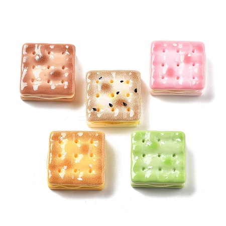 Cute Mini Cartoon Food Series Resin Cabochons CRES-I038-02E-1