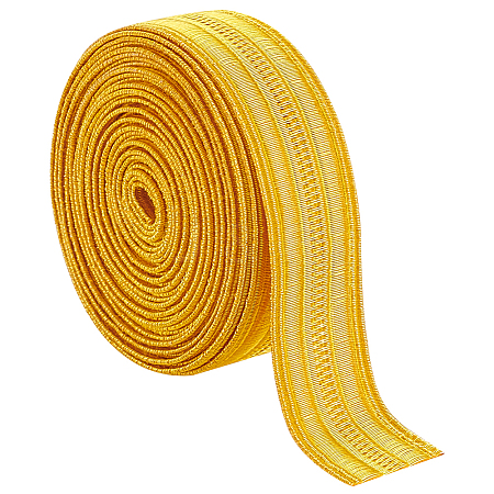 2M Metallic Yarn Ribbon SRIB-WH0011-220B-01-1