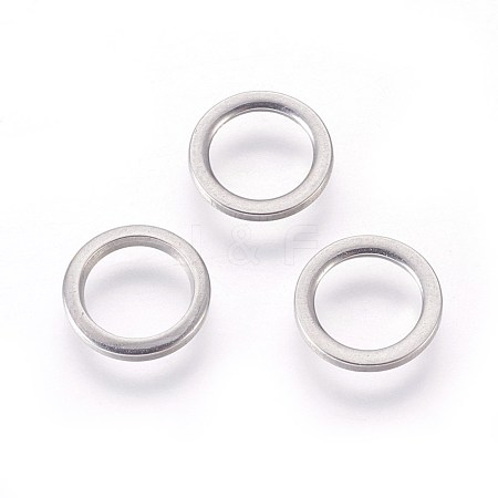 304 Stainless Steel Linking Rings X-STAS-F187-51P-8mm-1