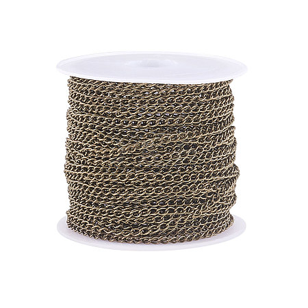Brass Twisted Chains CHC-CJ0001-24AB-1