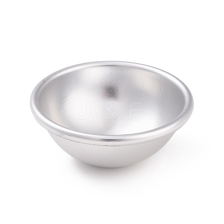Aluminum Half Sphere Molds AJEW-E048-01P-03-1