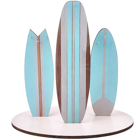 Wooden Jewelry Organizer Display Towers ODIS-SP0001-19B-1