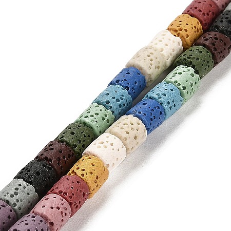 Natural Lava Rock Beads Strands G-L586-C01-06-1
