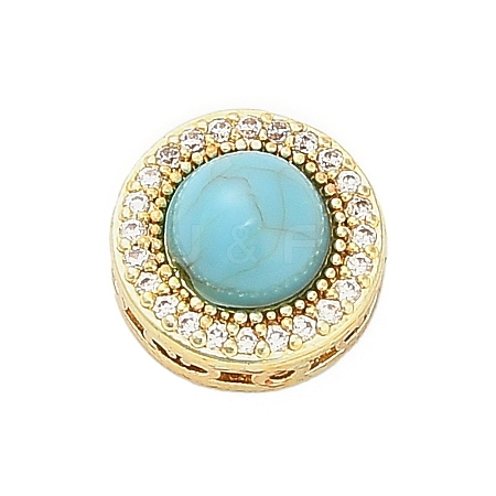 Dyed Synthetic Turquoise Beads KK-B158-04G-05-1