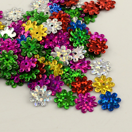 Wholesale Ornament Accessories Flower Plastic Paillette Beads ...