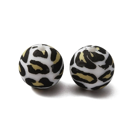 Silicone Beads SIL-WH0001-29C-1