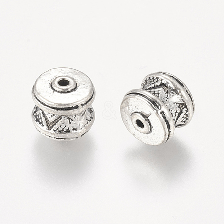 Tibetan Style Alloy Beads TIBEB-K030-05AS-1