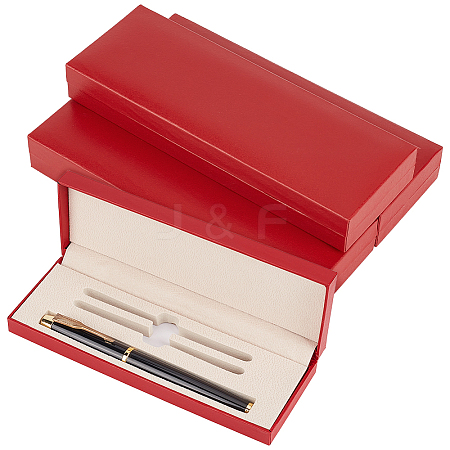 Plastic Pen Gift Packing Boxes CON-WH0001-85B-02-1