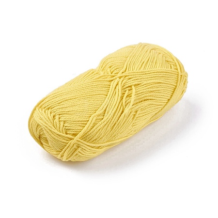 Cotton Knitting Yarn YCOR-WH0004-A04-1