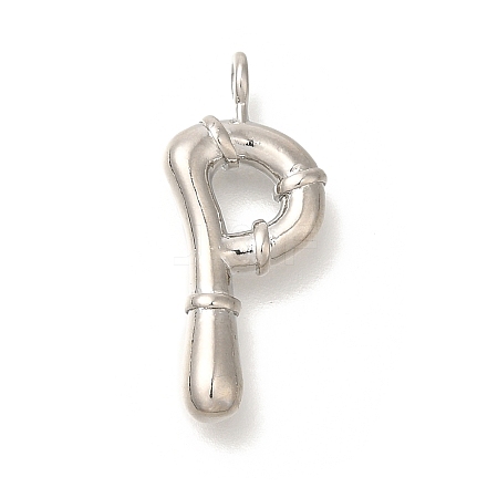 Rack Plating Brass Pendants KK-I722-08P-P-1
