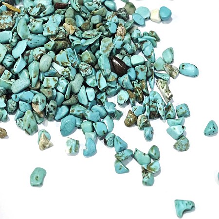 Synthetic Turquoise Chip Beads G-O103-04A-1