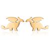 Cute Mini Flying Dragon Animal Earrings for Girls - Stainless Steel. ST7731318-1