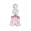 ABS Plastic Pearl with Acrylic Pendants PALLOY-JF03603-3