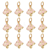 12Pcs Brass Enamel Charms KK-ME0002-91-1