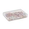 24Pcs 6 Colors Rack Plating Alloy Rhinestone Pendants FIND-FS0004-97-7