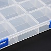 (Defective Closeout Sale: Scratched) 15 Grids Organizer Storage Plastic Boxes CON-XCP0001-79-4