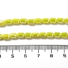 Electroplate Glass Beads Strands EGLA-D031-01I-4