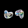 UV Plating Transparent Acrylic Beads MACR-F083-11C-2