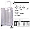 Transparent PVC Luggage Cover AJEW-WH20080-52H-4