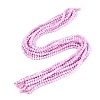 Anti-Tarnish Electroplate Glass Beads Strands EGLA-ZX010-4mm-05-3