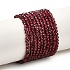 Natural Garnet Beads Strands X-G-J002-20-1