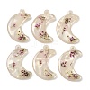 Epoxy Resin Pendants RESI-S09-01B-RS-1