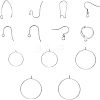 Stainless Steel Earring Hooks STAS-UN0006-99P-1