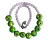 Glass & Resin Fruit Beaded Necklaces for Women WG91F17-03-2