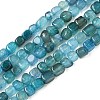 Natural Dragon Veins Agate(Dyed & Heated) Beads Strands G-G177-E15-03-1