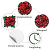 8 Sheets Plastic Waterproof Self-Adhesive Picture Stickers DIY-WH0428-088-3